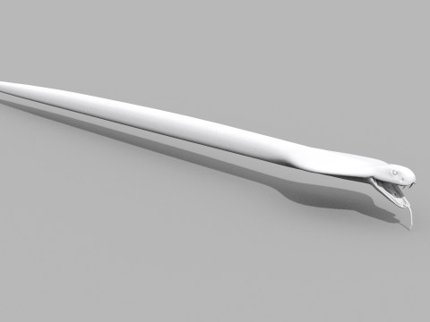 King Cobra Shape 3D Modell
