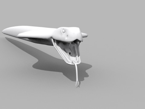 King Cobra Shape 3D Modell
