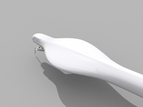 King Cobra Shape 3D Modell