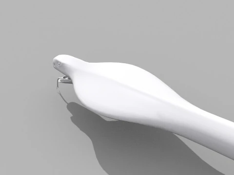 King Cobra Shape 3D Model