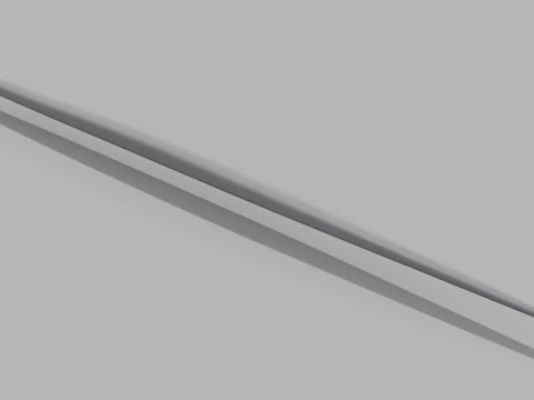 Green Emerald Boa Snake Shape 3D Model