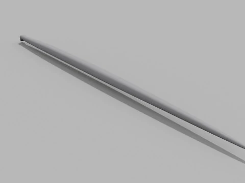 Burmese Python Snake Shape 3D Model