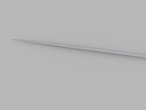 Burmese Python Snake Shape 3D Model