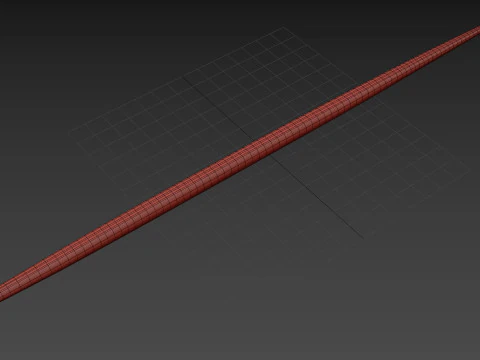 Burmese Python Snake Shape 3D Model