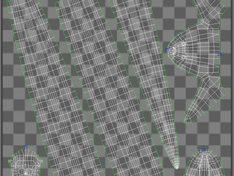 Burmese Python Snake Shape 3D Model