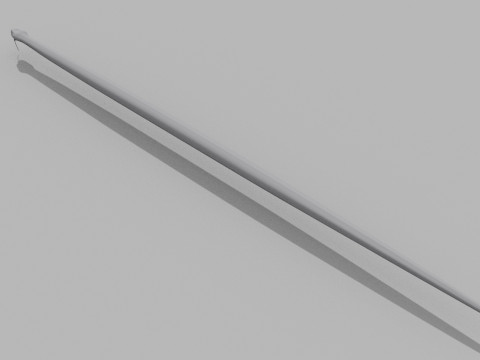 Rattlesnake Snake Shape 3D Модель
