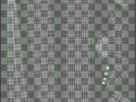 Rattlesnake Snake Shape 3D Модель