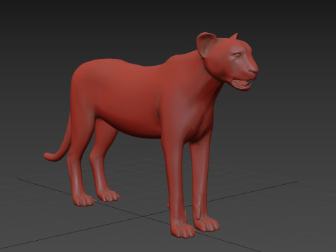 Most Real Cheetah - 8k - 3d animated 3D Model