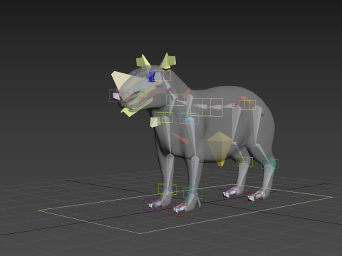 Capybara Capivara - 8k - 3d animated 3D 모델