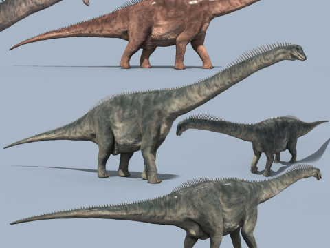 Sonsuza Kadar Arjantinosaurus - 8K 3D Model