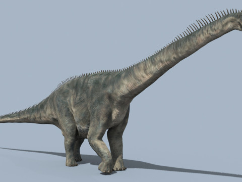 Argentynozaur na zawsze - 8 tys Model 3D