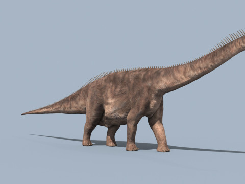 Argentynozaur na zawsze - 8 tys Model 3D