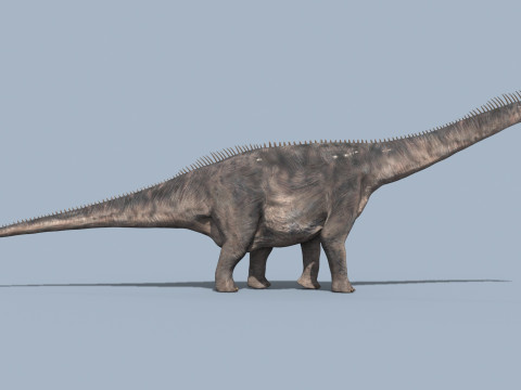 Argentynozaur na zawsze - 8 tys Model 3D