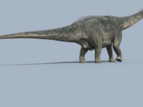 Argentynozaur na zawsze - 8 tys Model 3D