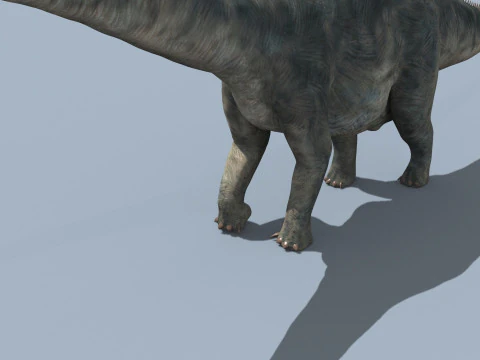 Argentinossauro para sempre - 8K Modelo 3D