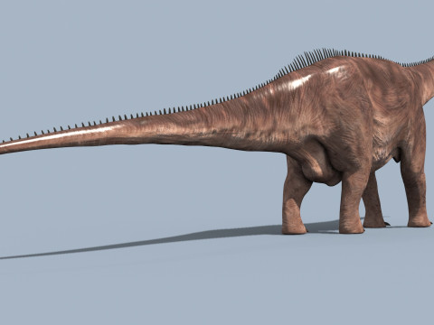 Argentynozaur na zawsze - 8 tys Model 3D