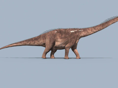 Argentinossauro para sempre - 8K Modelo 3D