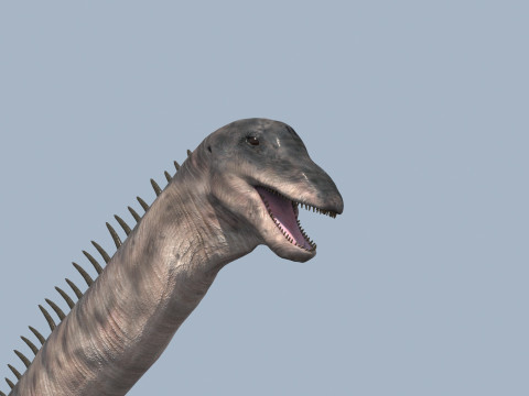 Argentynozaur na zawsze - 8 tys Model 3D