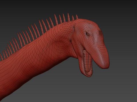 Argentynozaur na zawsze - 8 tys Model 3D