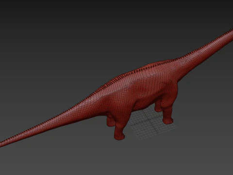 Argentinossauro para sempre - 8K Modelo 3D