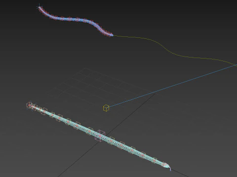 Pro Rattlesnake Snake - 8k - 3d animated 3D Model
