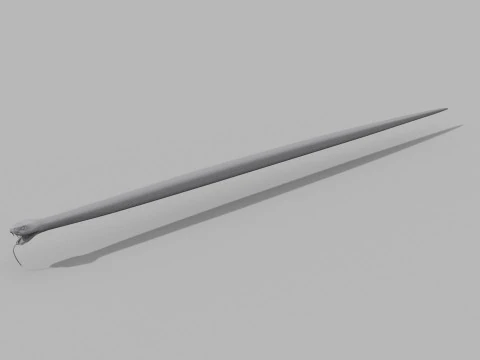Pro Rattlesnake Snake - 8k - 3d animated 3D Model