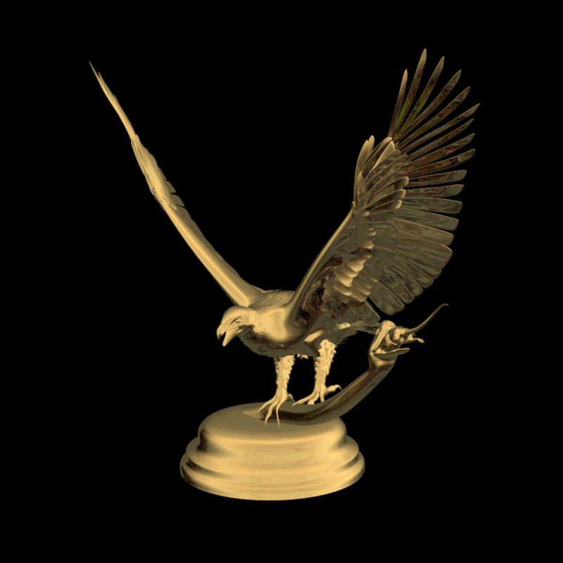 印刷対応装飾動物 3Dモデル .c4d .max .obj .3ds .fbx .stl .blend 