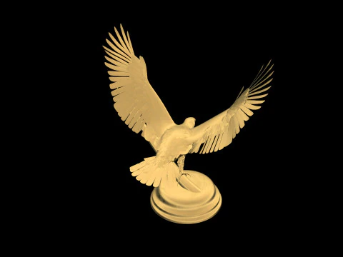 印刷対応装飾動物 3Dモデル