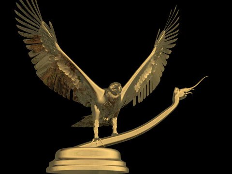 印刷対応装飾動物 3Dモデル