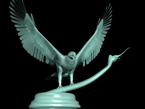 印刷対応装飾動物 3Dモデル