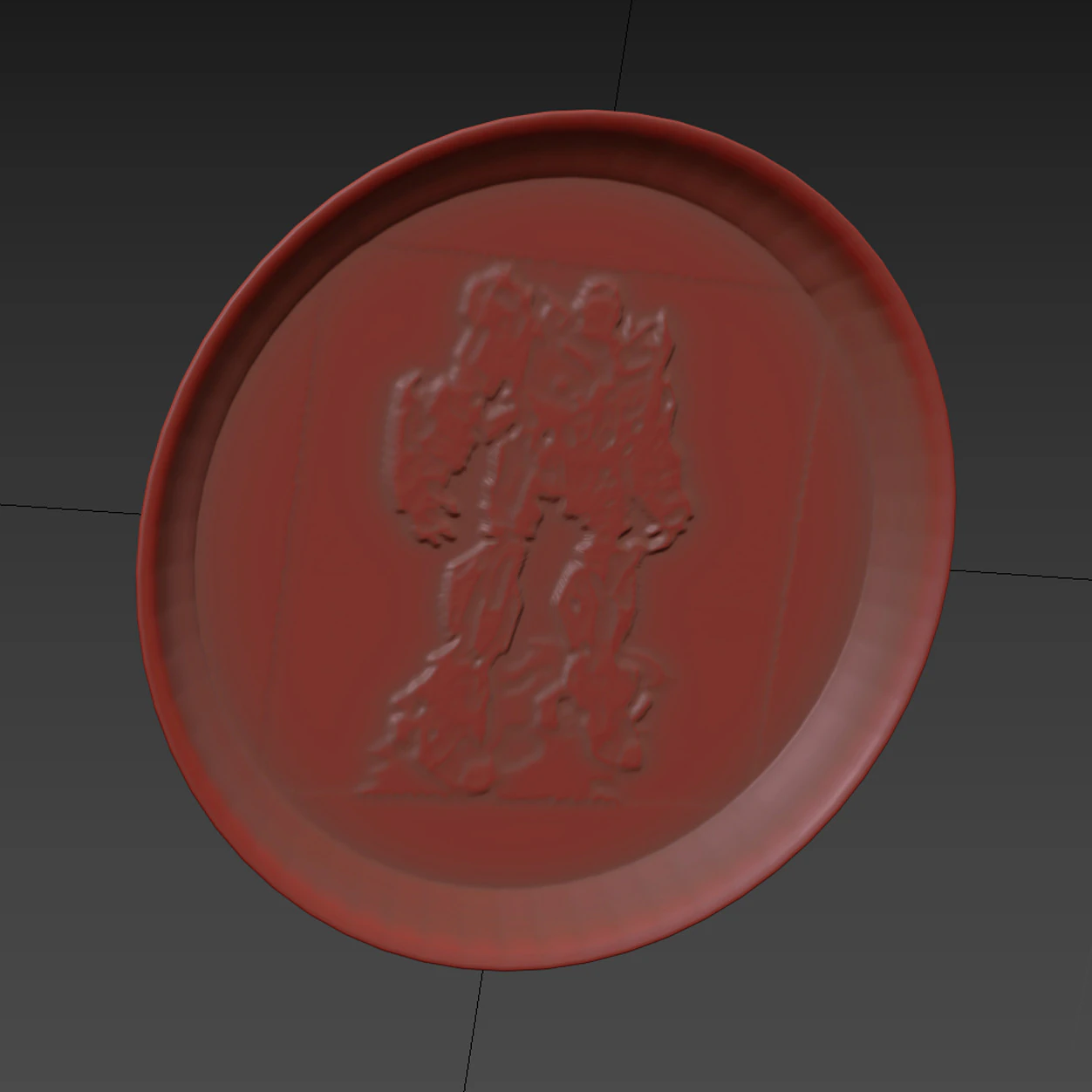 Funny dish 5 - for 3d printing 3D Model .c4d .max .obj .3ds .fbx .stl .blend 