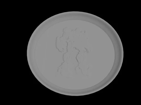 Funny dish 5 - for 3d printing 3D Model