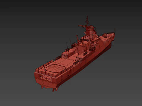 Project 22160 VC - animated 3D Model