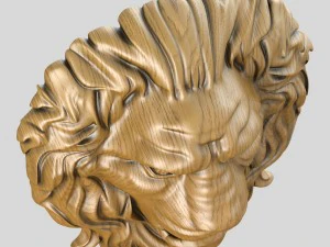 lion head 3D Model