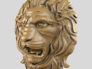 lion head 3D Model