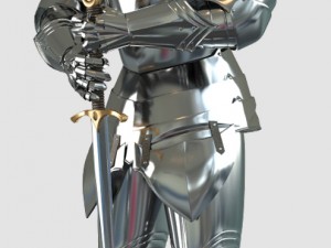 knight Modello 3D