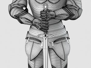 knight Modello 3D