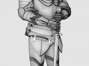 knight Modello 3D