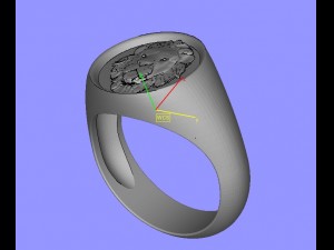 ring lion 3D Print Model