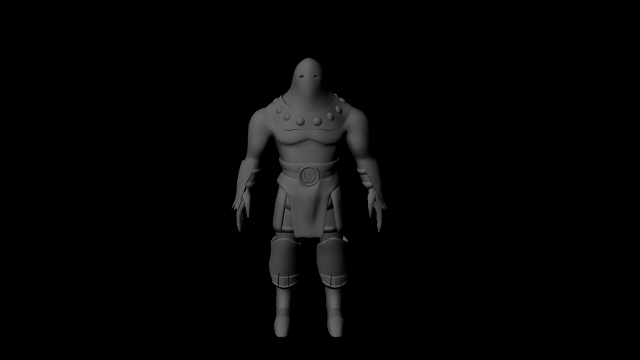 warrior torturer 3D Model .c4d .max .obj .3ds .fbx .stl .blend 
