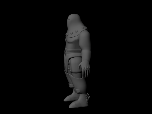 warrior torturer 3D Model
