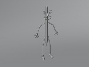Mister Pencil Modelo 3D