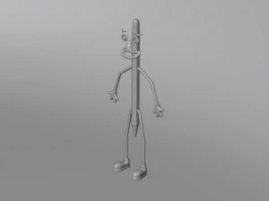 Mister Pencil 3D Model