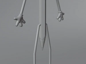 Mister Pencil 3D Model