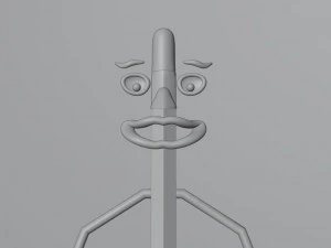 Mister Pencil 3D Model