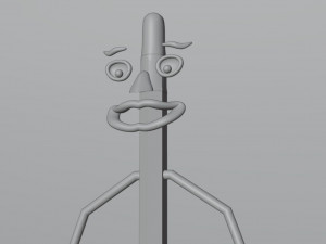 Mister Pencil Modelo 3D