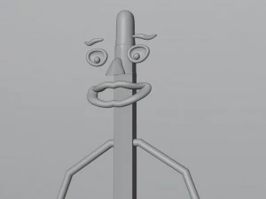 Mister Pencil 3D Model