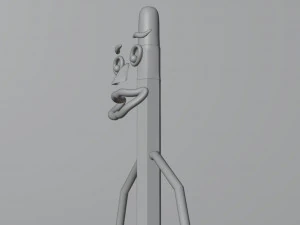Mister Pencil 3D Model