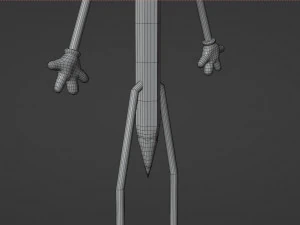 Mister Pencil 3D Model