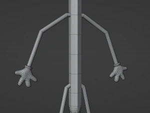 Mister Pencil 3D Model